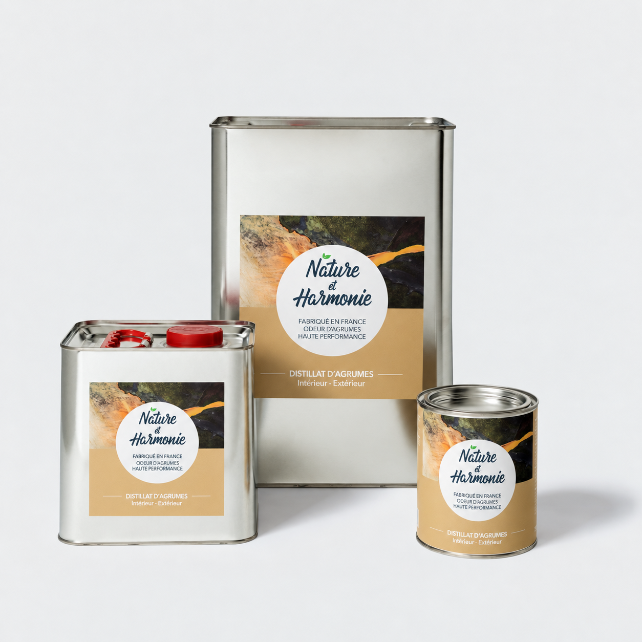Gamme de distillat d’agrumes