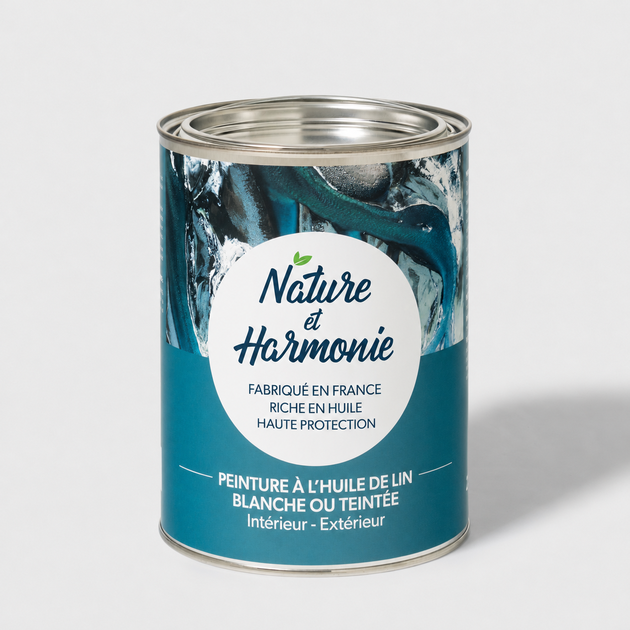 Pot de peinture à l’huile de lin 2,5 L