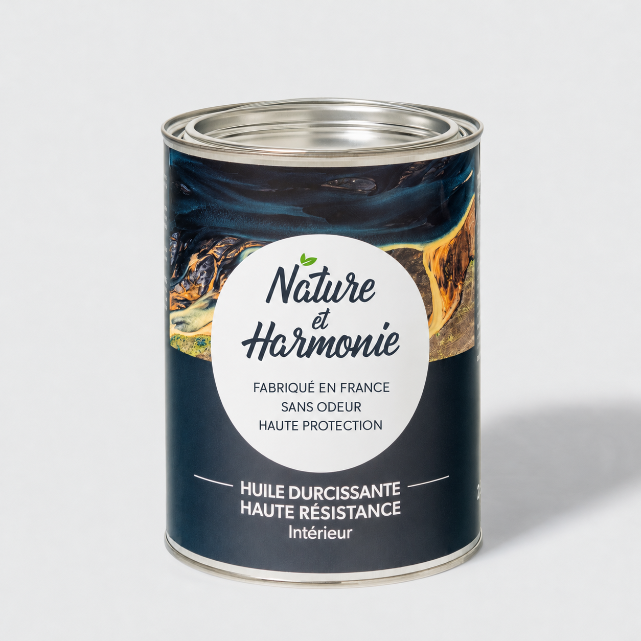 Pot d’huile durcissante haute résistance 2,5 L