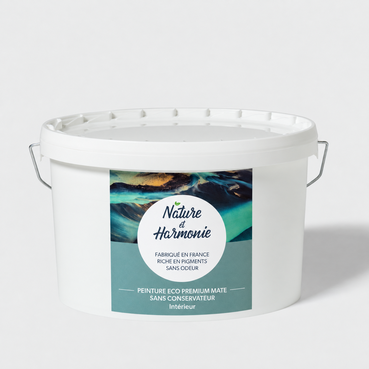 Pot de peinture Eco Premium mate sans conservateur 5 L