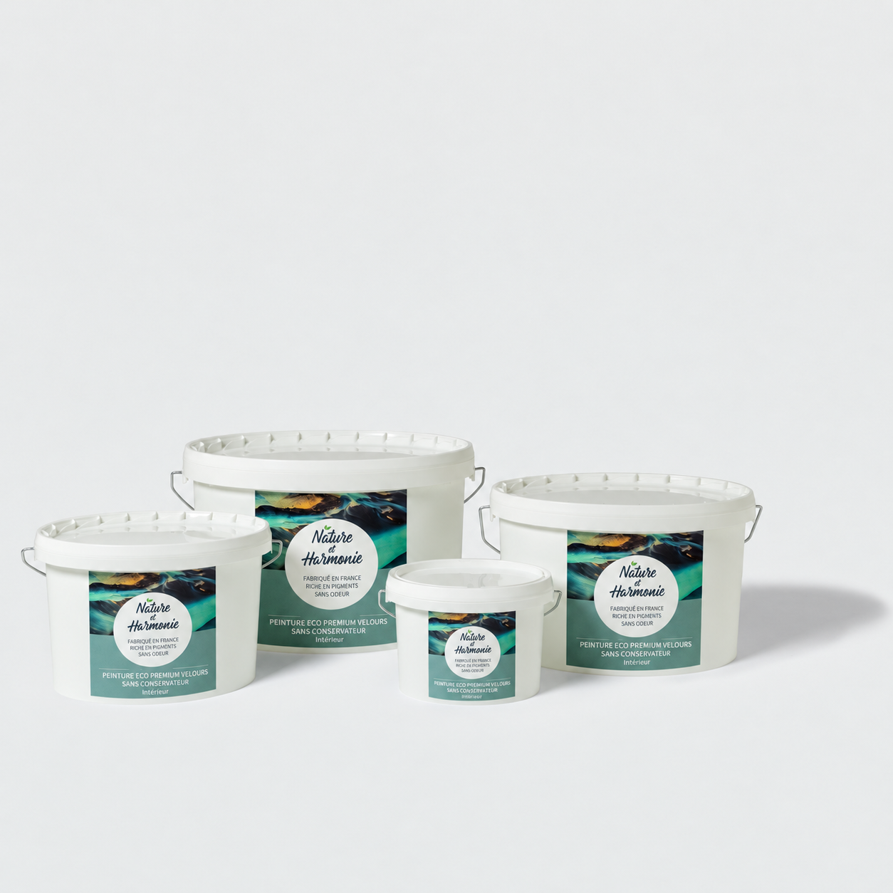 Gamme de peinture Eco Premium velours sans conservateur