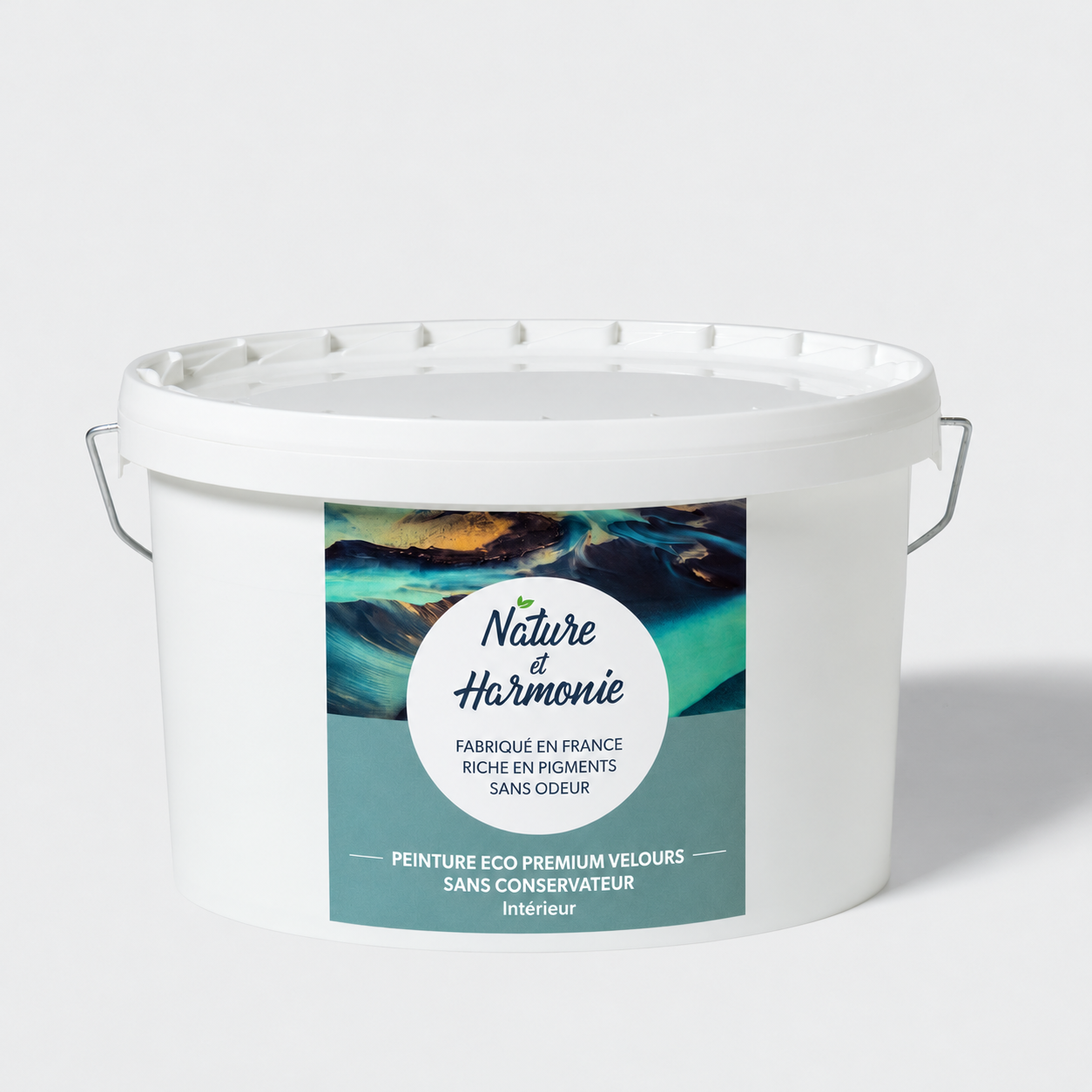Pot de peinture Eco Premium velours sans conservateur 5 L